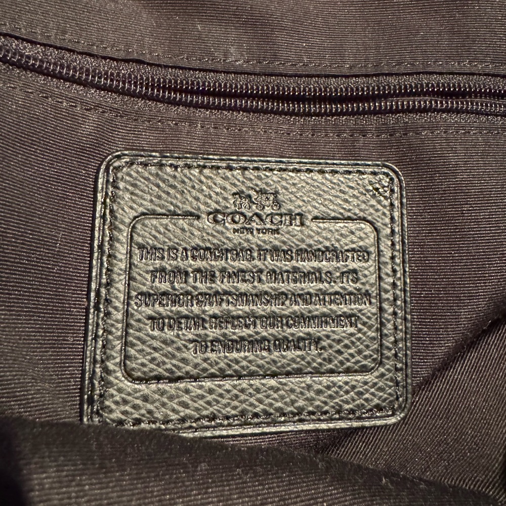 Coach Black and Pink Star Satchel EC - Picture 4 of 7